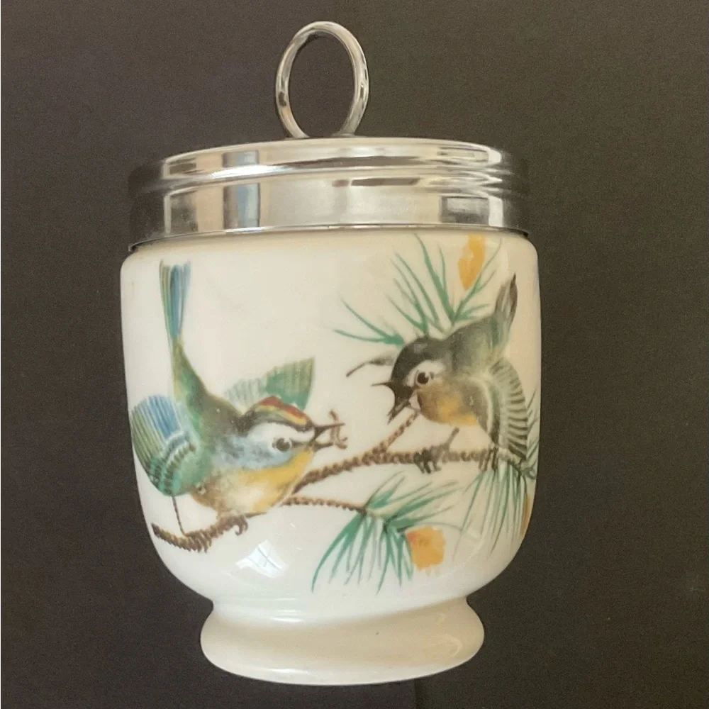 Royal Worcester Egg Coddler Bird Design